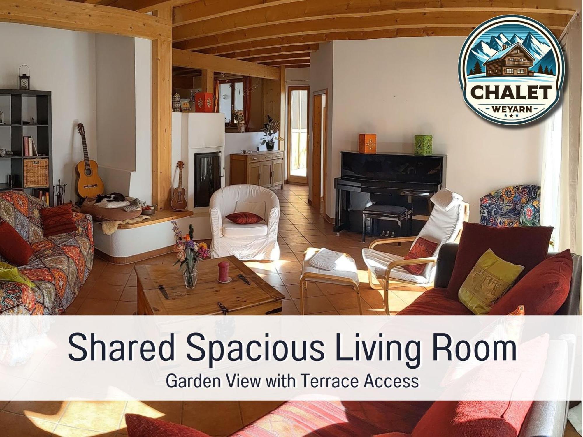 Chalet Weyarn - Doppelzimmer Mit Gartenblick Ngoại thất bức ảnh