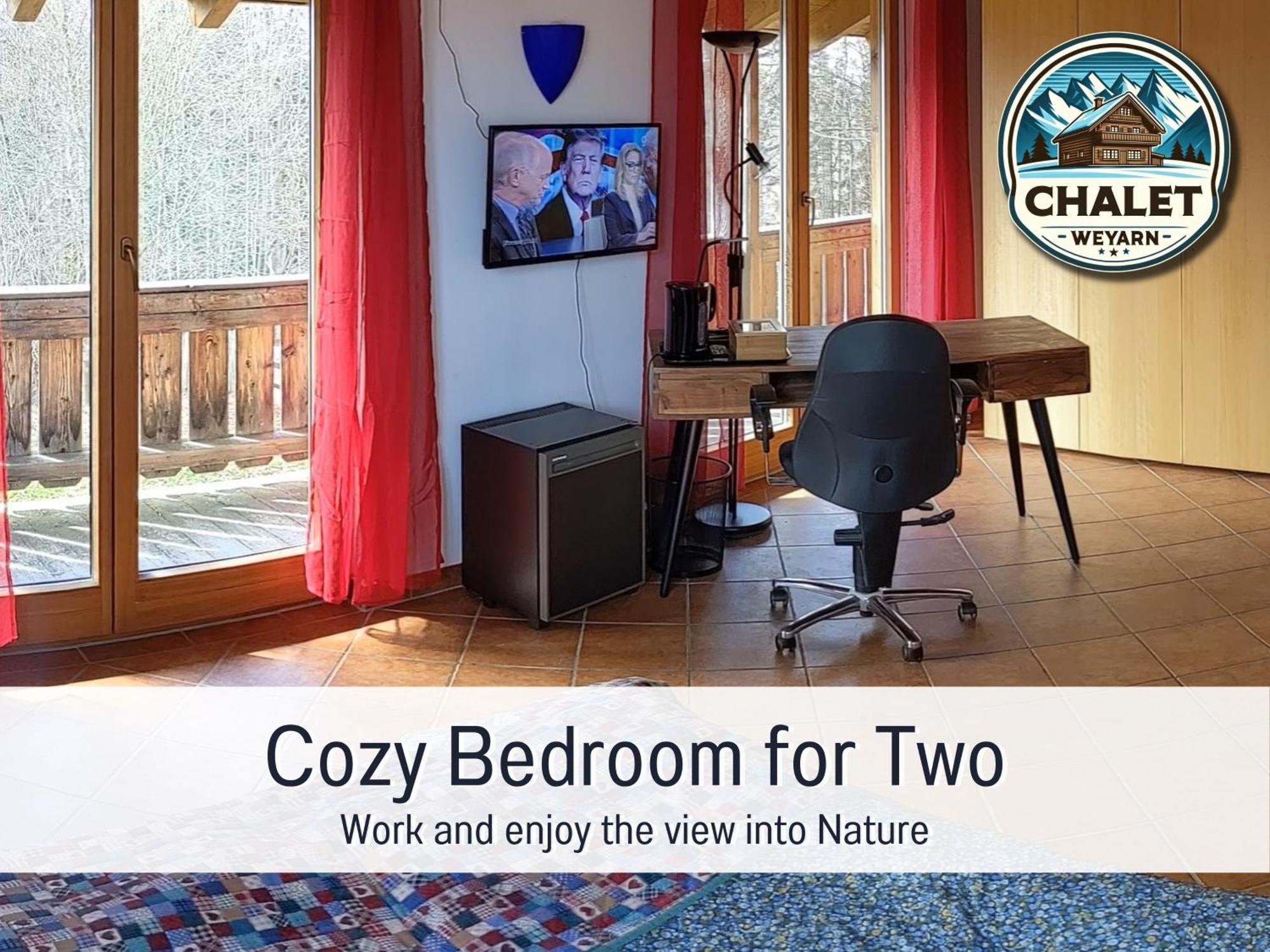Chalet Weyarn - Doppelzimmer Mit Gartenblick Ngoại thất bức ảnh