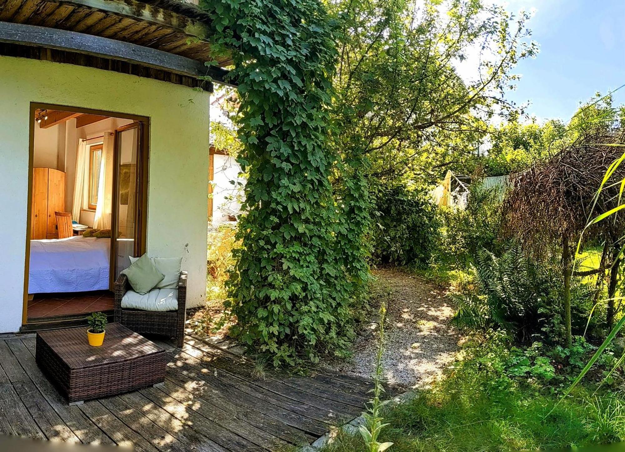 Chalet Weyarn - Doppelzimmer Mit Gartenblick Ngoại thất bức ảnh